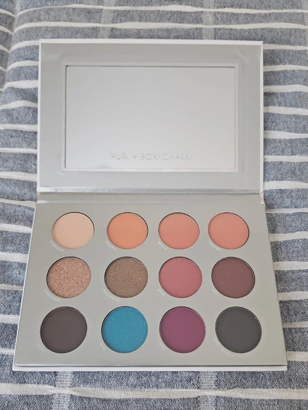 PUR x Boxycharm Eyeshadow Palette Limited Edition Matte Shimmer Neutral NWT